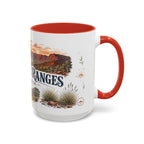 Flinders Ranges Mug, Australia Travel Souvenir, Bucket List Gift, Accent Ceramic Coffee Mug 11oz 15oz