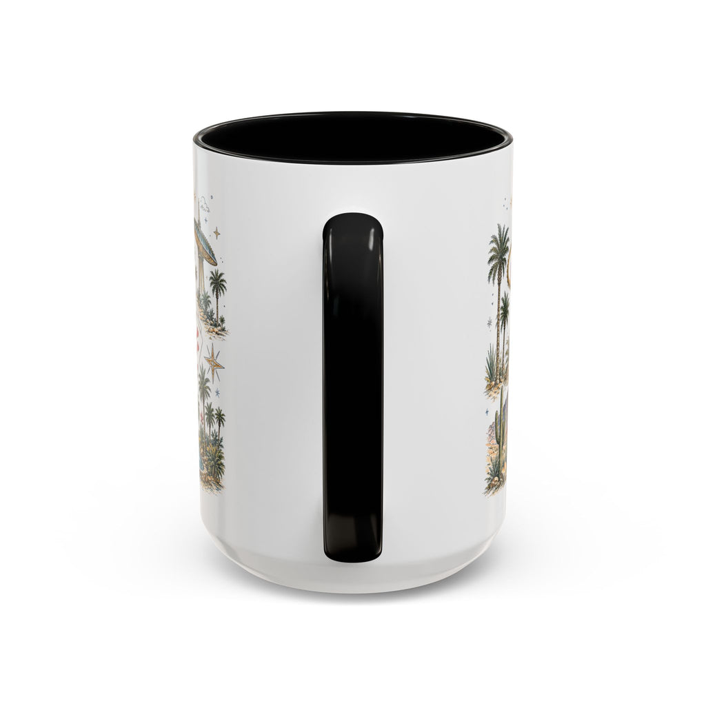 Las Vegas Coffee Mug | United States Travel Souvenir | Vintage Illustrated City Gift | 11 oz 15 oz Accent Mug