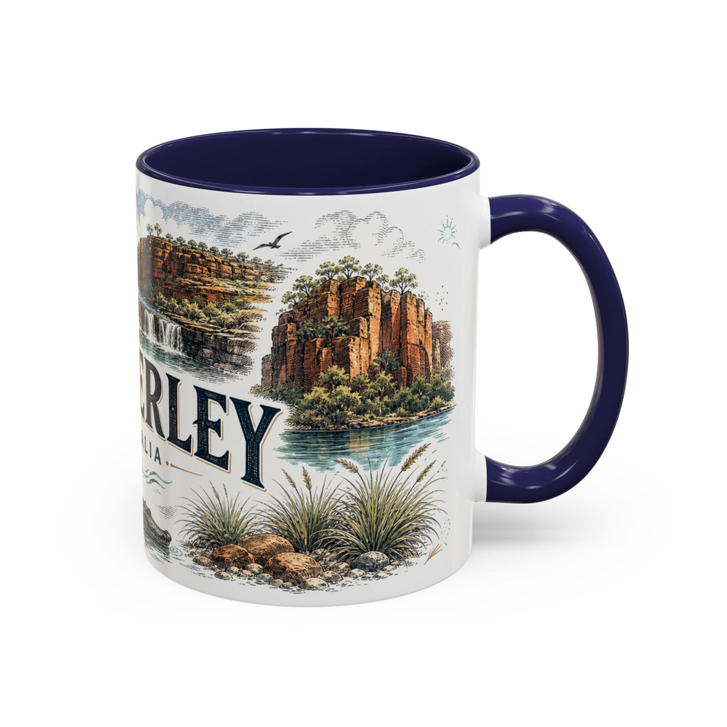 Kimberley Mug, Australia Travel Souvenir, Bucket List Gift, Accent Ceramic Coffee Mug 11oz 15oz