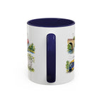Minneapolis Illustrated Travel Mug | City Souvenir Accent Coffee Mug | 11oz 15oz Ceramic Cup