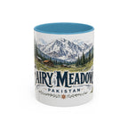 Fairy Meadows Mug, Pakistan Travel Souvenir, Bucket List Gift, Accent Ceramic Coffee Mug 11oz 15oz