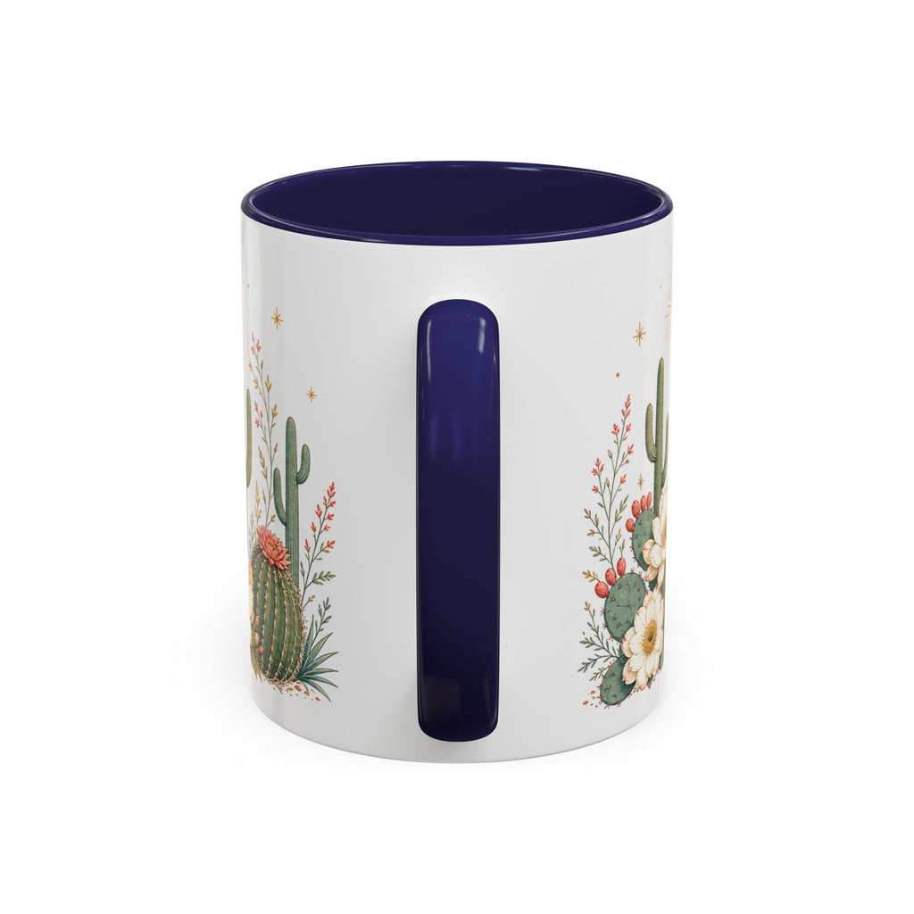 Arizona State Map Mug | Desert Landscape, Botanical Accents, Homesick Gift
