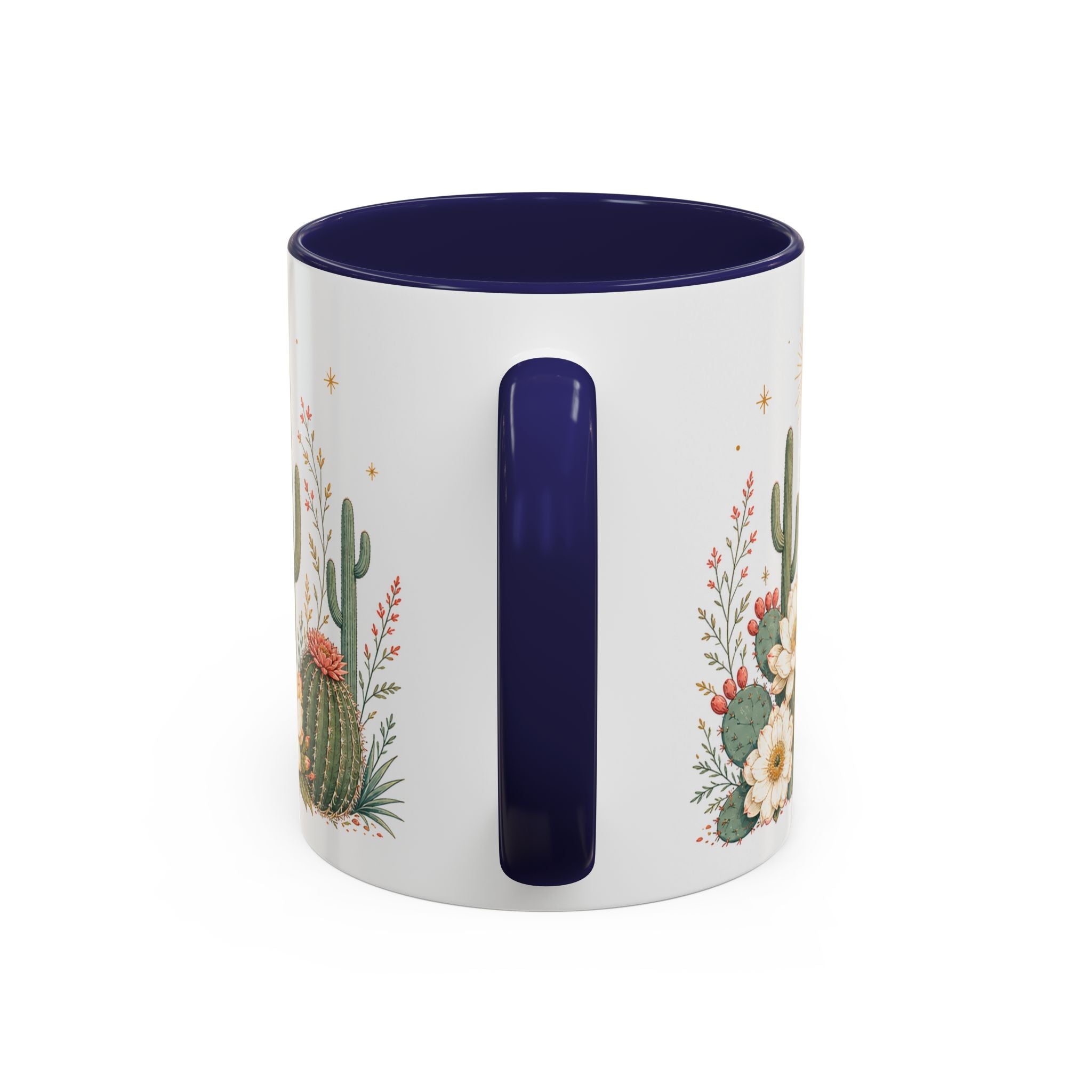Arizona State Map Mug | Desert Landscape, Botanical Accents, Homesick Gift
