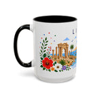 Libya Coffee Mug | Travel Souvenir Accent Mug | Place Gift Ceramic Cup 11oz 15oz