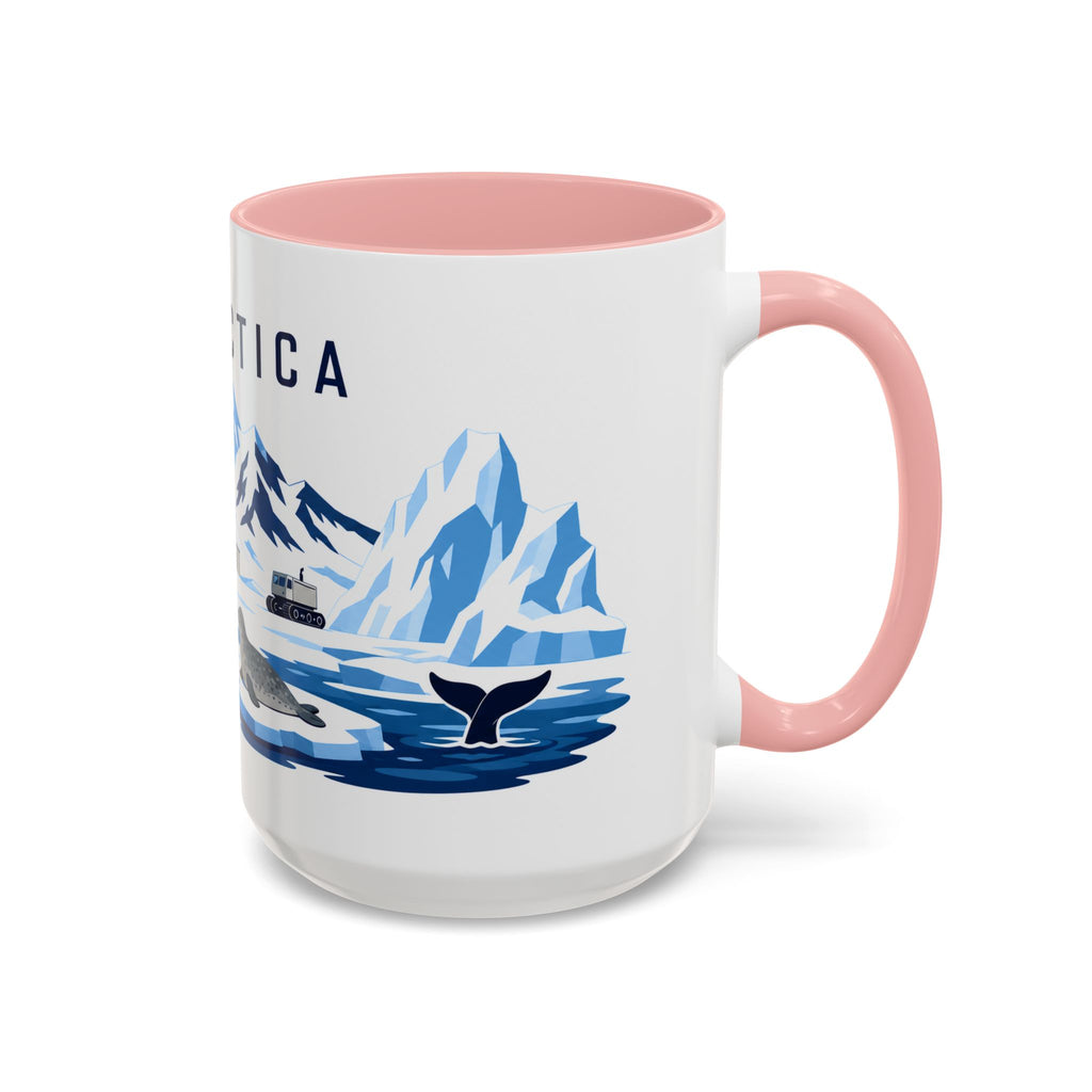 Antarctica Coffee Mug | Travel Souvenir Accent Mug | Country Gift Ceramic Cup 11oz 15oz