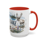 Khuvsgul Lake Mug, Mongolia Travel Souvenir, Bucket List Gift, Accent Ceramic Coffee Mug 11oz 15oz