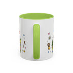 Zermatt Illustrated Travel Mug | Switzerland Souvenir Accent Coffee Mug | 11oz 15oz Ceramic Cup