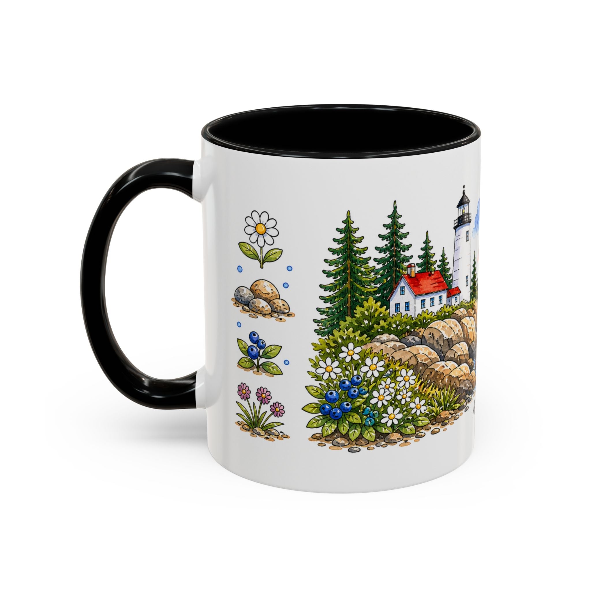 Acadia National Park Mug | US Travel Souvenir Accent Coffee Mug | 11oz 15oz Ceramic Cup