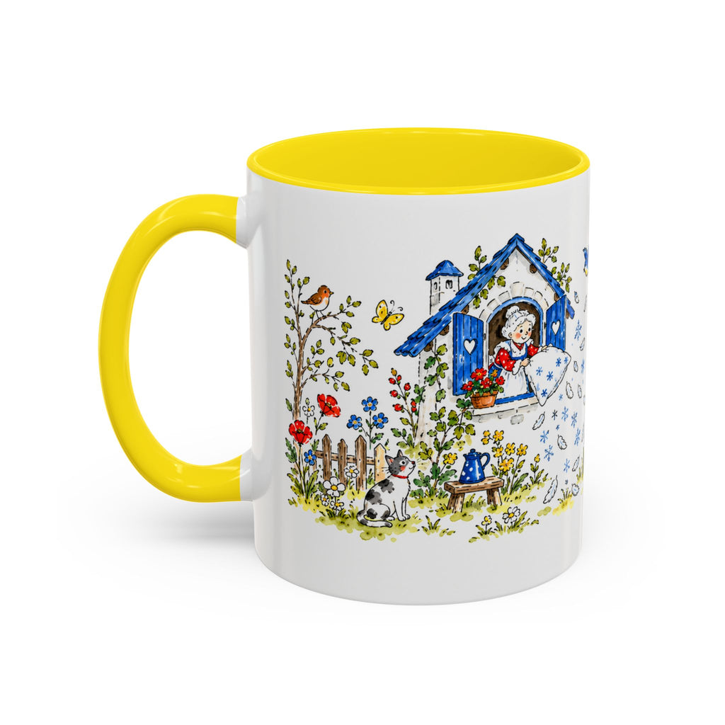 Mother Holle Mug | Storybook Fairy Tale Accent Coffee Mug | EveryLegend