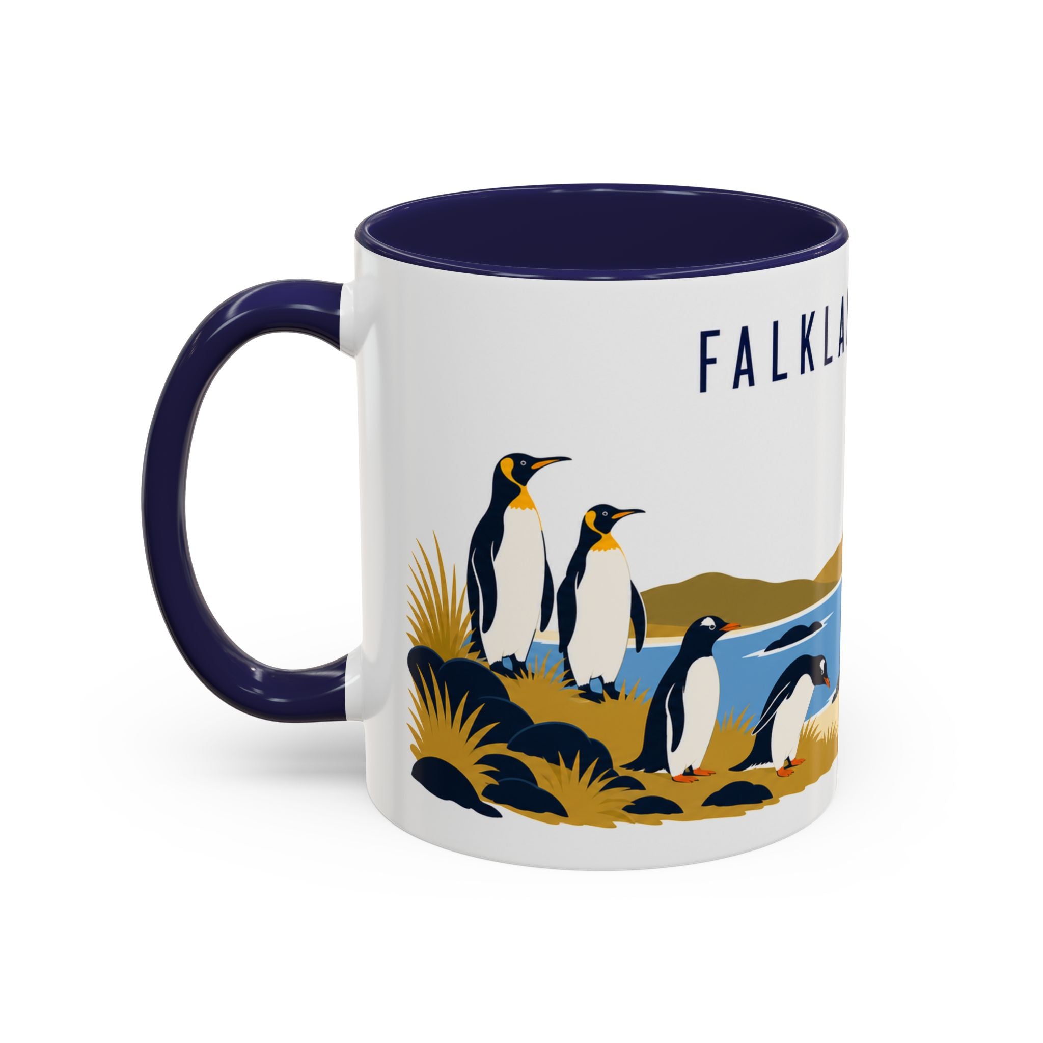 Falkland Islands Coffee Mug | Travel Souvenir Accent Mug | Country Gift Ceramic Cup 11oz 15oz
