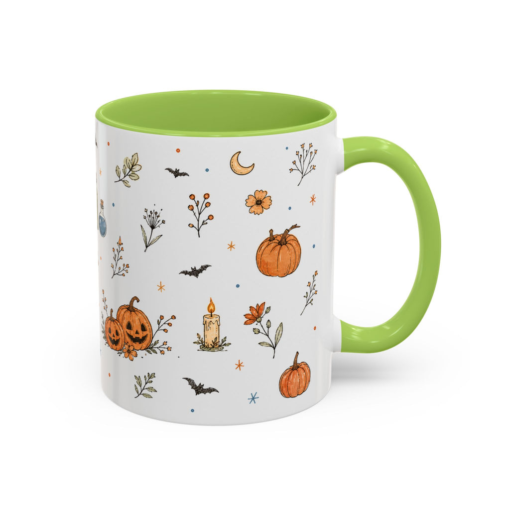 Cute Halloween Mug | Friendly Ghost Potion Watercolor Gift | Magic Accent Cup 11oz 15oz
