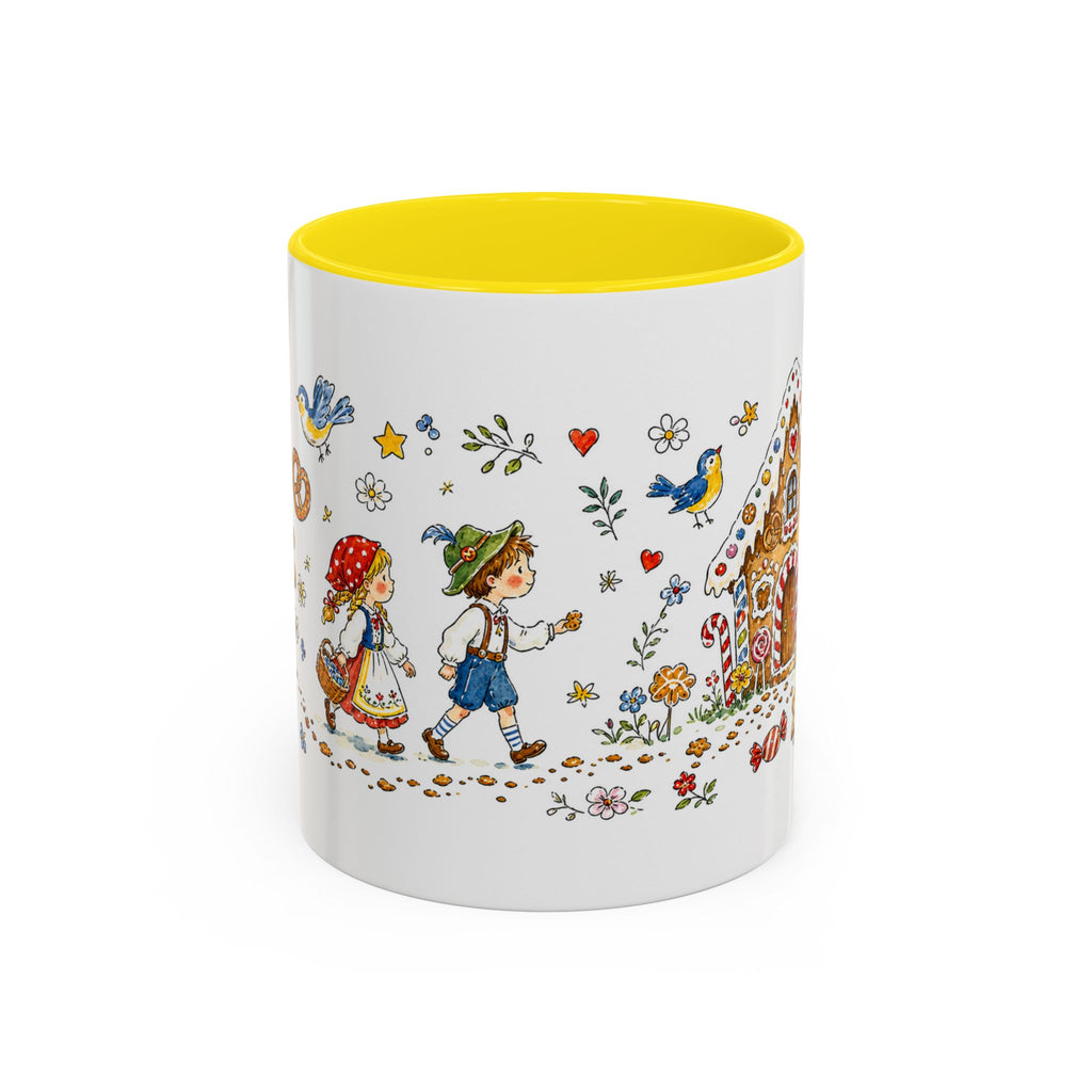 Hansel and Gretel Mug | Gingerbread Storybook Accent Coffee Mug | EveryLegend