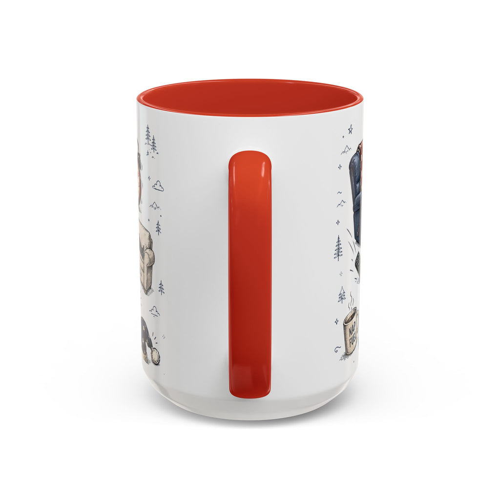 Nap Champion Coffee Mug | Father's Day Gift for Dad | Accent Color Ceramic 11oz 15oz