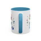 Edinburgh Coffee Mug | Postage Stamp Collage Mug | Travel Souvenir Accent Cup 11oz 15oz