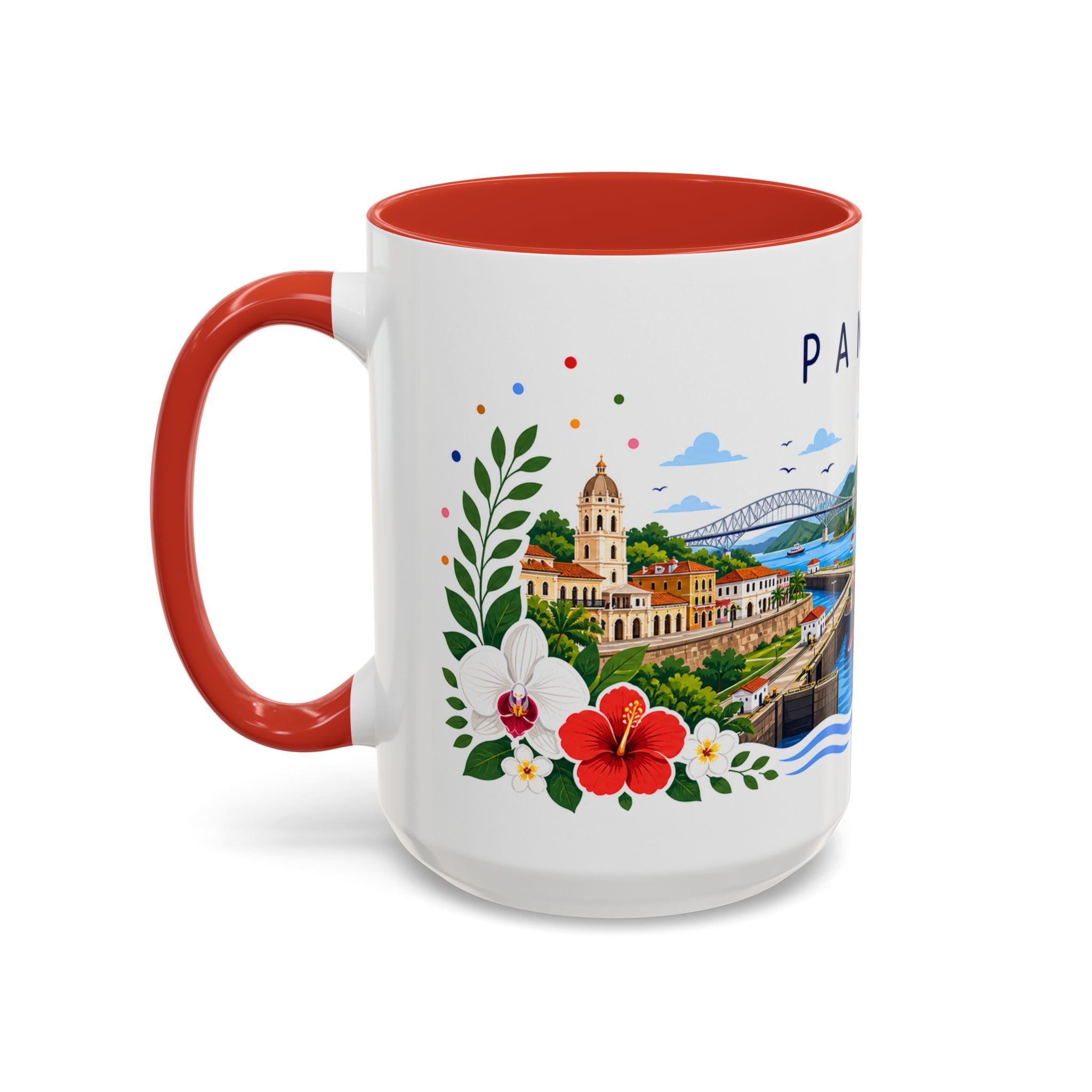 Panama Coffee Mug | Travel Souvenir Accent Mug | Place Gift Ceramic Cup 11oz 15oz