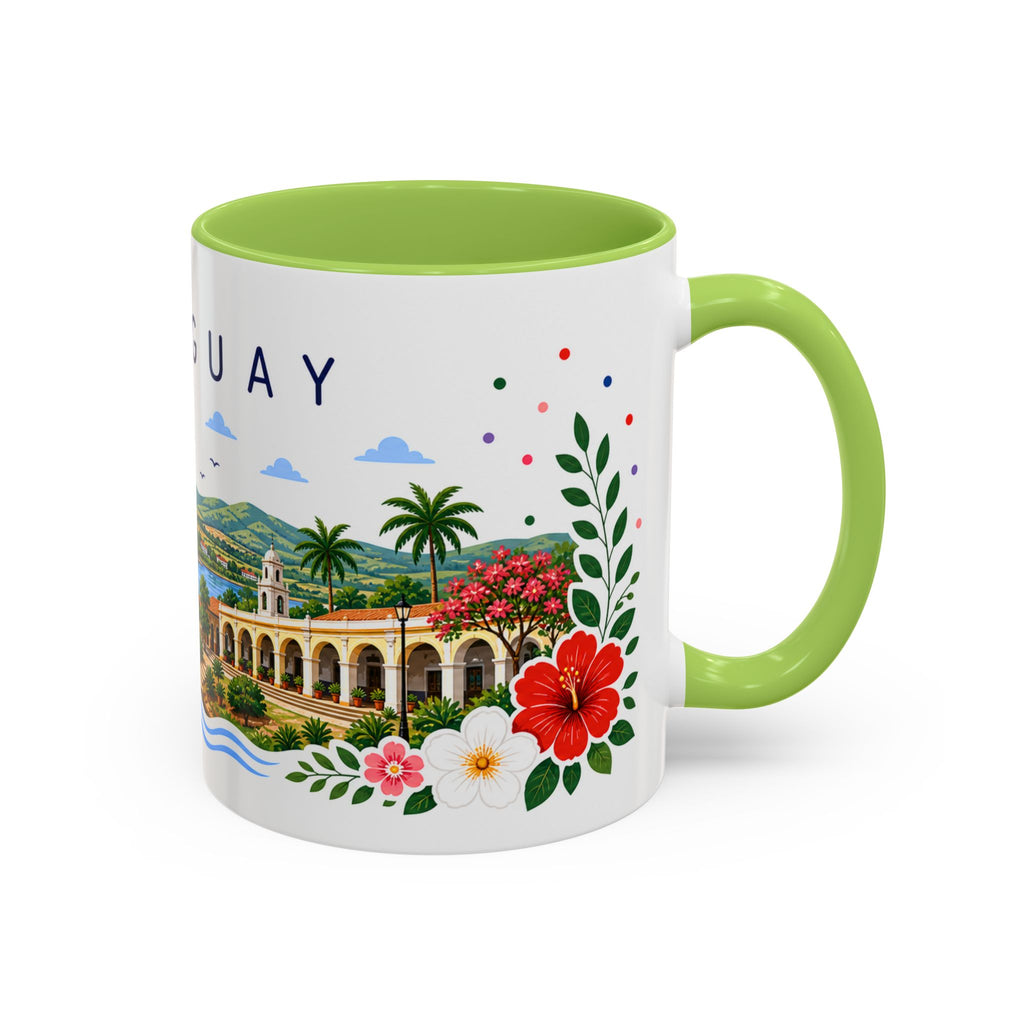 Paraguay Coffee Mug | Travel Souvenir Accent Mug | Place Gift Ceramic Cup 11oz 15oz