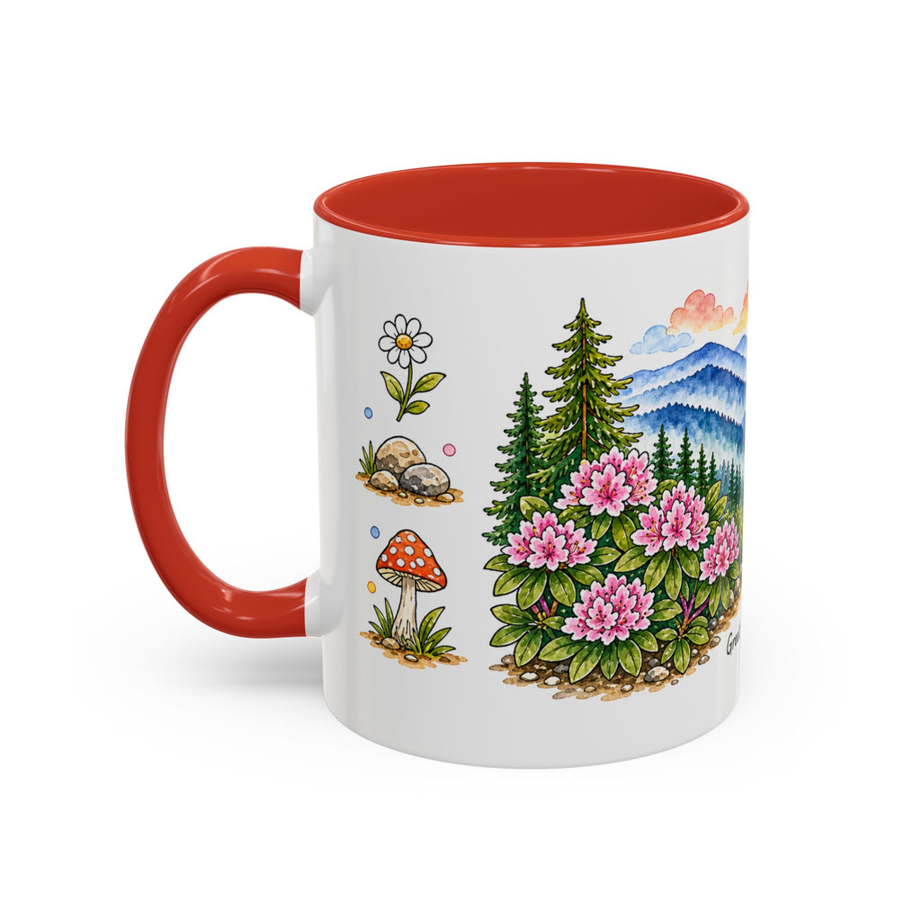 Great Smoky Mountains National Park Mug | US Travel Souvenir Accent Coffee Mug | 11oz 15oz Ceramic Cup