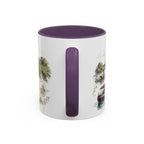 Loire Valley Mug, France Travel Souvenir, Bucket List Gift, Accent Ceramic Coffee Mug 11oz 15oz