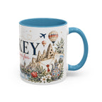 Turkey Home Country Mug | Moving Away Gift | Long Distance Friendship | 11 oz 15 oz Accent Mug