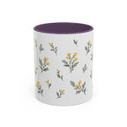 Nevada Sagebrush Mug, State Flower Floral Coffee Cup, 11oz Botanical Gift