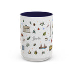 Berlin Christmas Mug | Watercolor City Souvenir, Travel Gift (11oz/15oz)