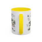 Hot Springs National Park Coffee Mug | Arkansas Thermal Spring Spa Gift | Accent Color Ceramic 11oz 15oz