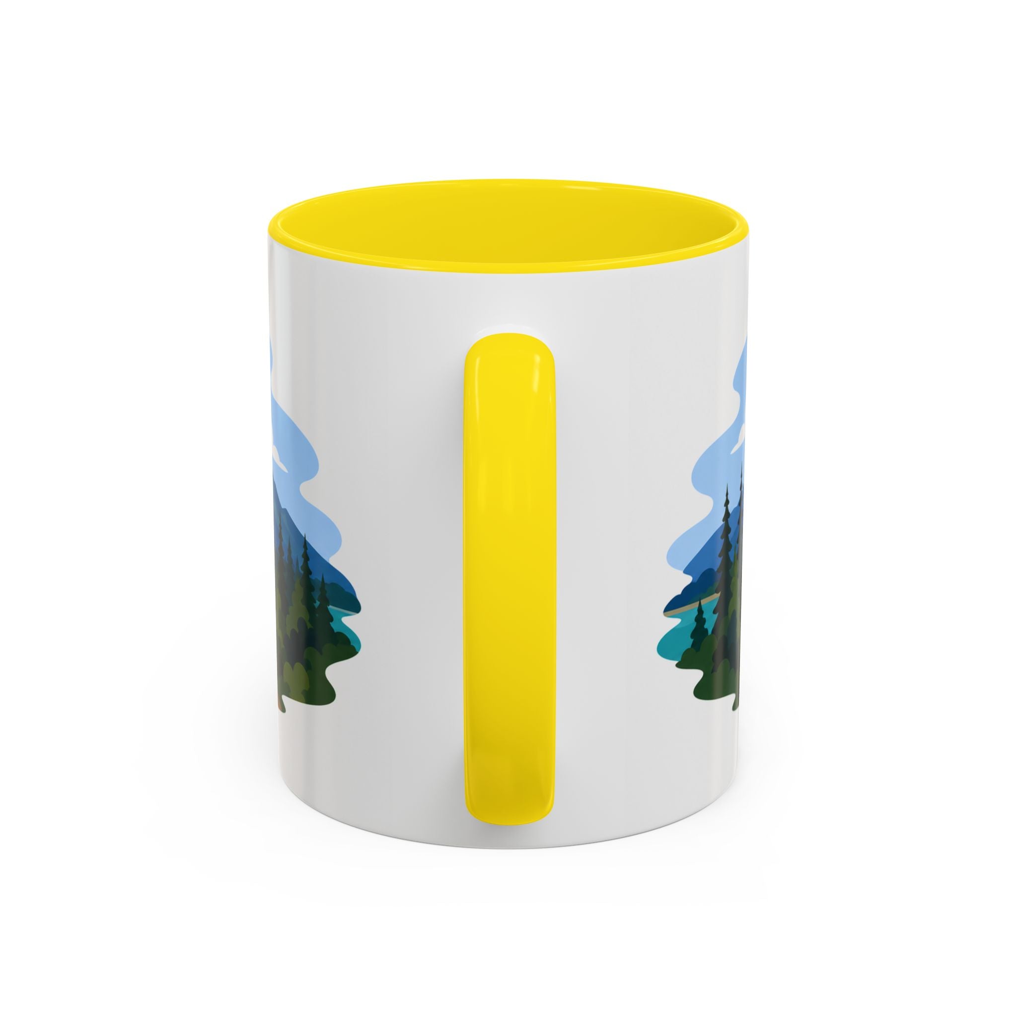 Lake Clark National Park Coffee Mug | Solid Color Block Park Souvenir | 11oz 15oz Accent Mug