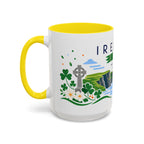 Ireland Coffee Mug | Travel Souvenir Accent Mug | Country Gift Ceramic Cup 11oz 15oz