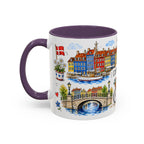 Copenhagen Travel Mug | European City Souvenir Accent Coffee Mug | 11oz 15oz Ceramic Cup
