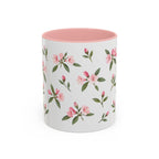Washington Coast rhododendron Mug, State Flower Floral Coffee Cup, 11oz Botanical Gift
