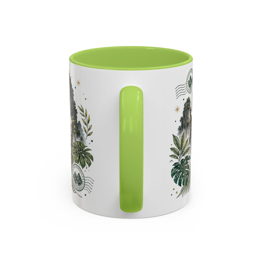 Ha Long Bay Coffee Mug | Travel Destination Souvenir Gift | Accent Color Ceramic 11oz 15oz
