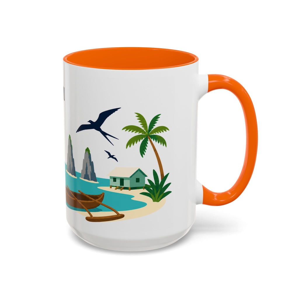 Nauru Coffee Mug | Travel Souvenir Accent Mug | Country Gift Ceramic Cup 11oz 15oz
