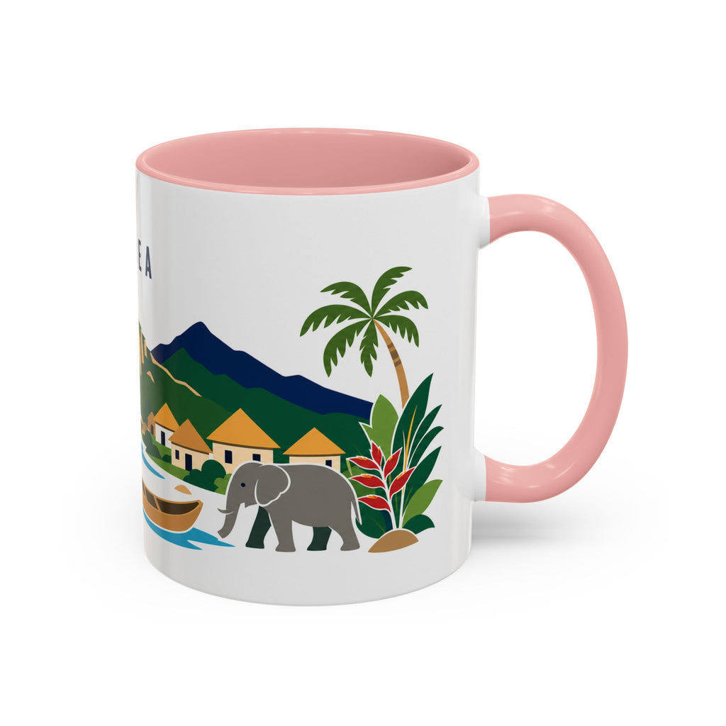 Guinea Coffee Mug | Travel Souvenir Accent Mug | Country Gift Ceramic Cup 11oz 15oz