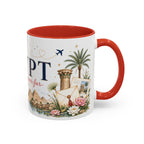 Egypt Home Country Mug | Moving Away Gift | Long Distance Friendship | 11 oz 15 oz Accent Mug