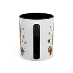 Colmar Illustrated Travel Mug | France Souvenir Accent Coffee Mug | 11oz 15oz Ceramic Cup
