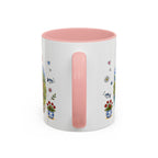 Reine Illustrated Travel Mug | Norway Souvenir Accent Coffee Mug | 11oz 15oz Ceramic Cup