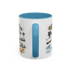 Los Angeles Coffee Mug | California Souvenir City Gift | Accent Color Ceramic 11oz 15oz