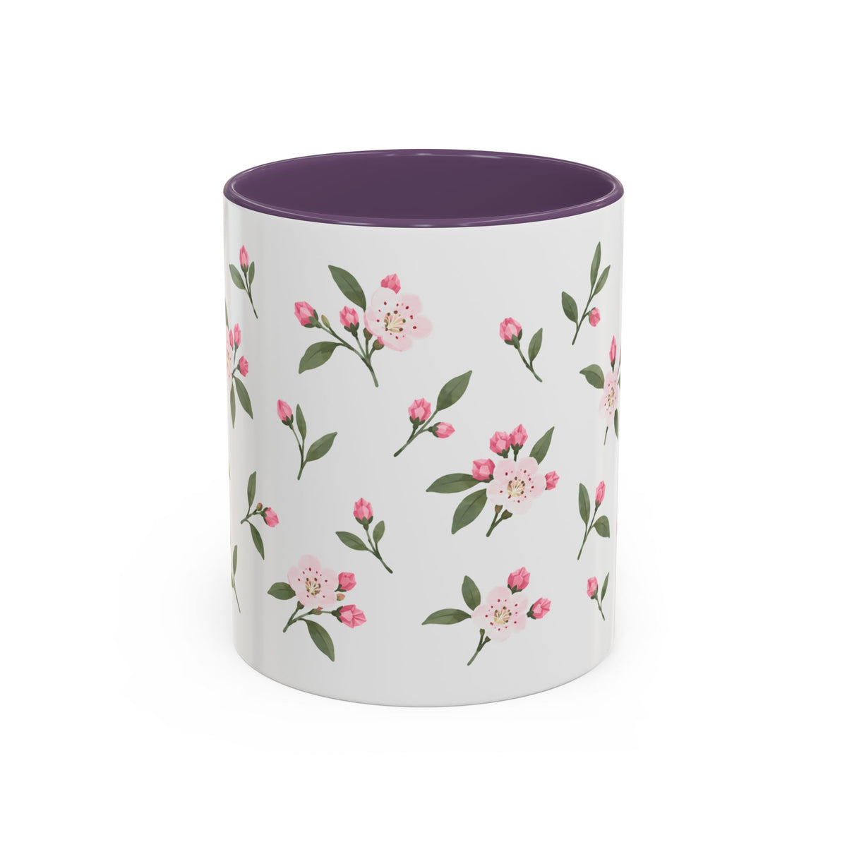 Pennsylvania Mountain Laurel Mug, State Flower Floral Coffee Cup, 11oz Botanical Gift