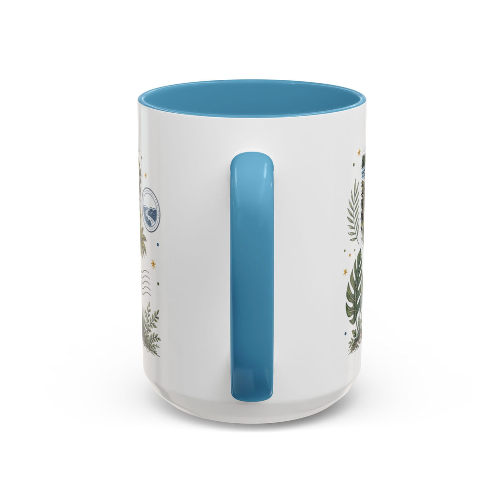 Victoria Falls Coffee Mug | Travel Destination Souvenir Gift | Accent Color Ceramic 11oz 15oz
