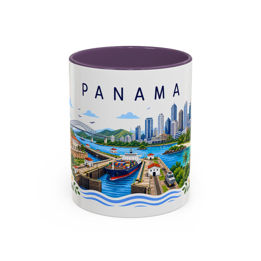 Panama Coffee Mug | Travel Souvenir Accent Mug | Place Gift Ceramic Cup 11oz 15oz
