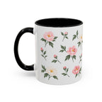 Indiana Peony Mug, State Flower Floral Coffee Cup, 11oz Botanical Gift