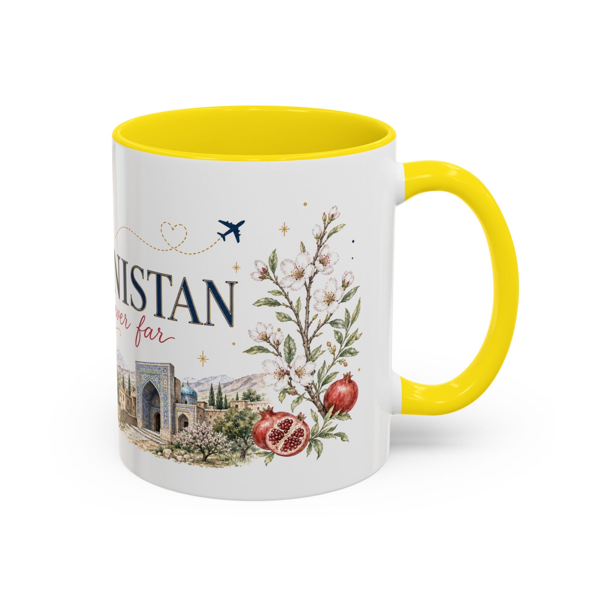 Afghanistan Home Country Mug | Moving Away Gift | Long Distance Friendship | 11 oz 15 oz Accent Mug