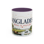 Bangladesh Home Country Mug | Moving Away Gift | Long Distance Friendship | 11 oz 15 oz Accent Mug