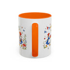 Storybook Cottage Breakfast Mug | Hand Painted Fairy Tale Accent Coffee Mug