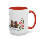 New York Coffee Mug | United States Travel Souvenir | Porcelain Decal City Gift | 11oz 15oz Accent Mug