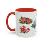 St. Louis Illustrated Travel Mug | City Souvenir Accent Coffee Mug | 11oz 15oz Ceramic Cup