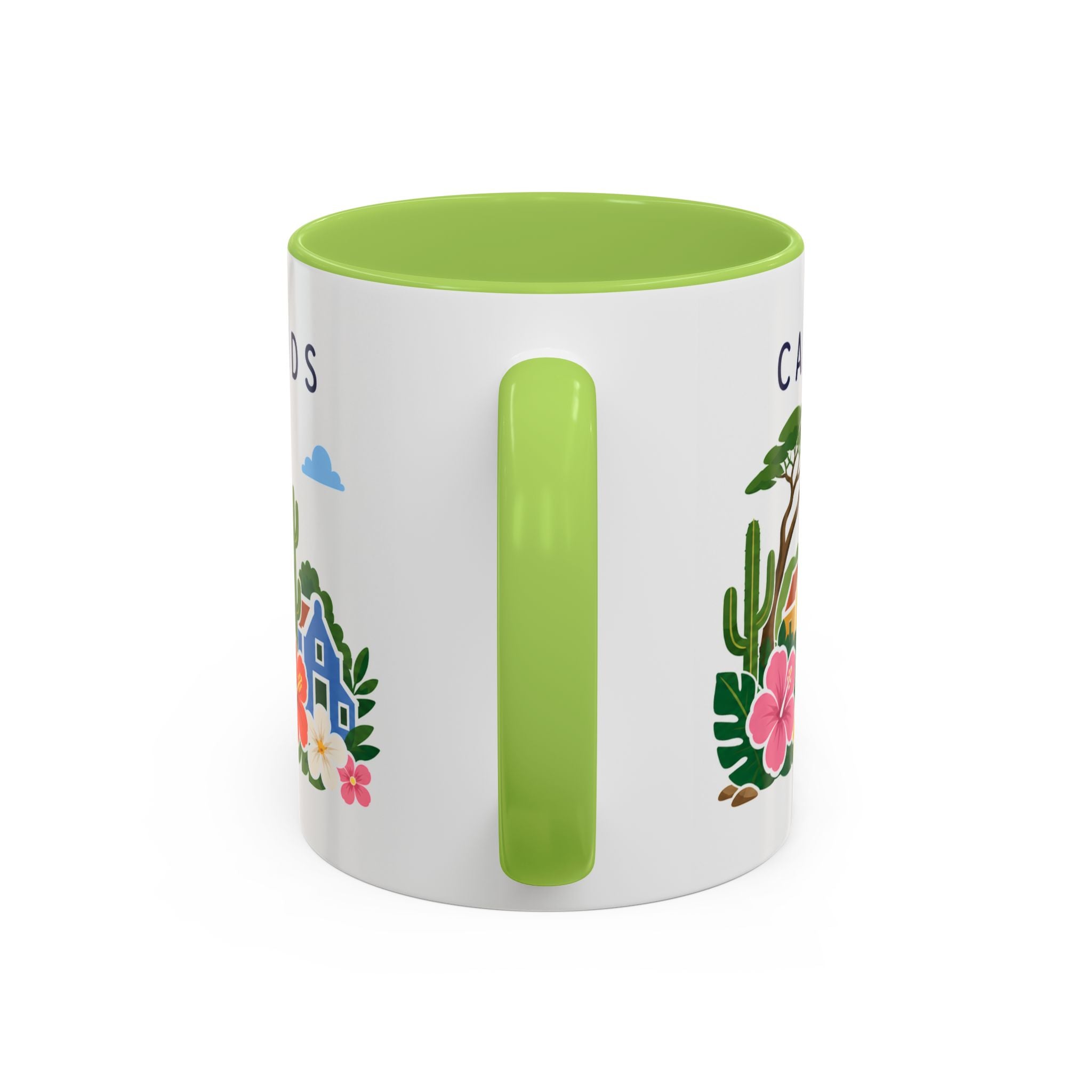 Caribbean Netherlands Coffee Mug | Travel Souvenir Accent Mug | Country Gift Ceramic Cup 11oz 15oz