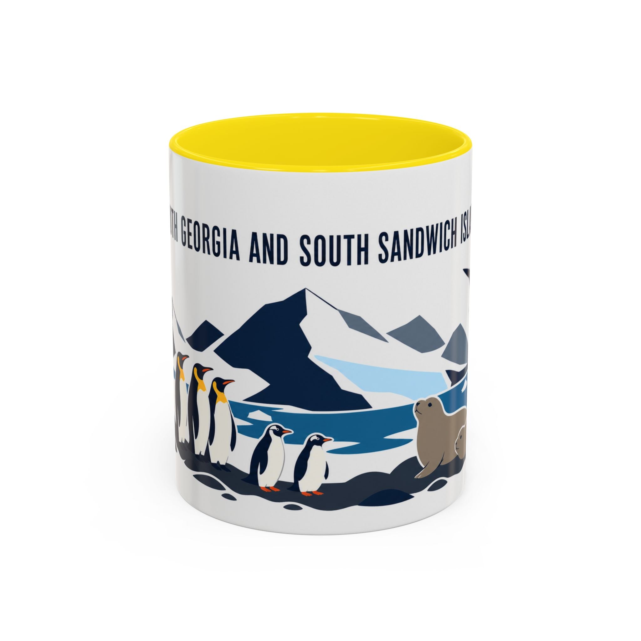 South Georgia and South Sandwich Islands Coffee Mug | Travel Souvenir Accent Mug | Country Gift Ceramic Cup 11oz 15oz