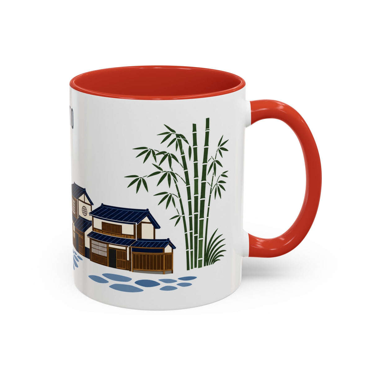 Kyoto Coffee Mug | Japan Travel Souvenir | Porcelain Decal City Gift | 11oz 15oz Accent Mug