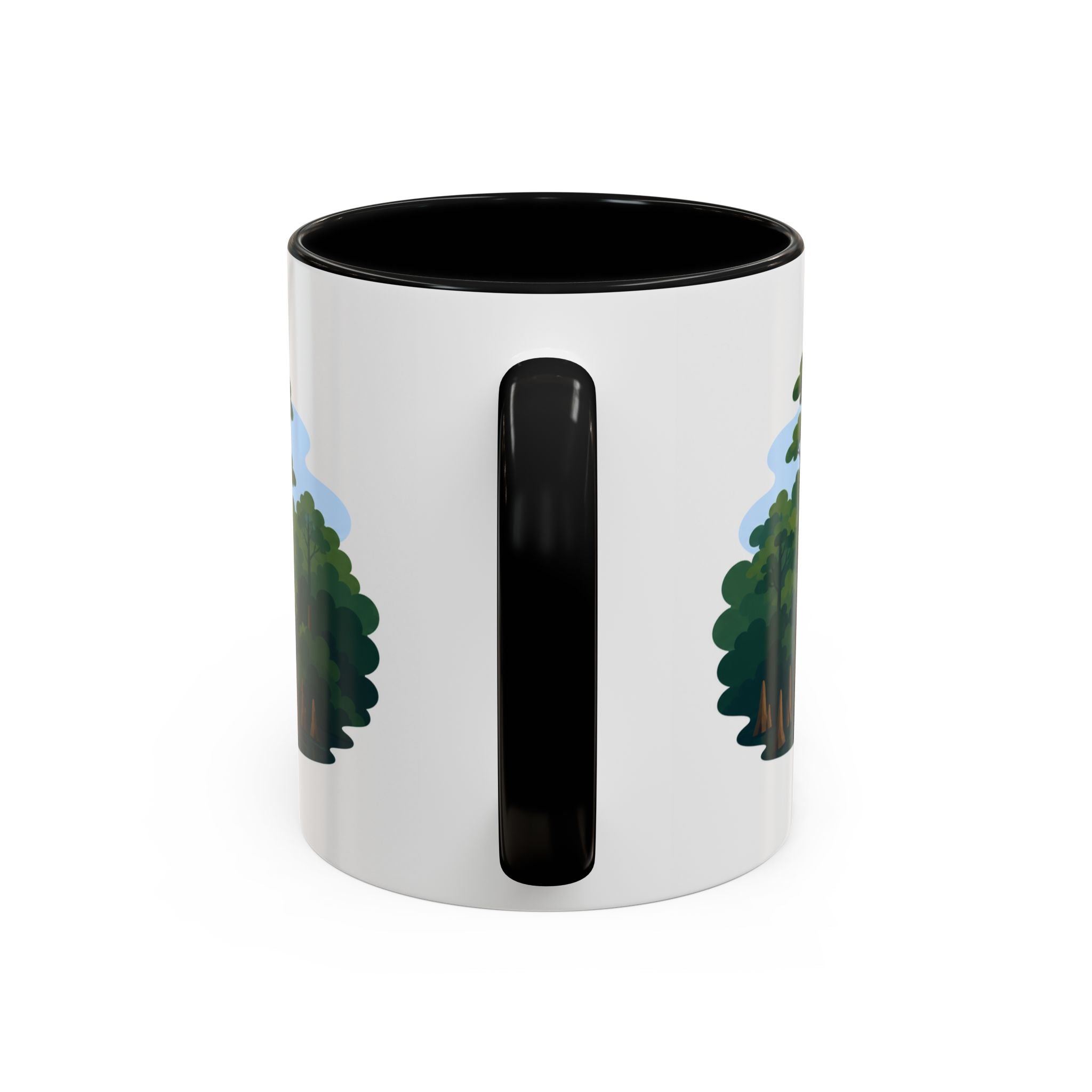 Congaree National Park Coffee Mug | Solid Color Block Park Souvenir | 11oz 15oz Accent Mug